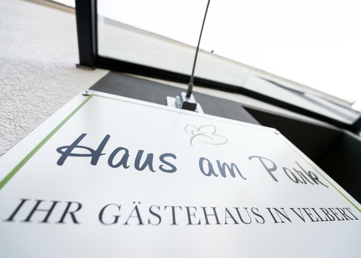 Haus Am Park - Ihr Gaestehaus In Velbert Eksteriør bilde